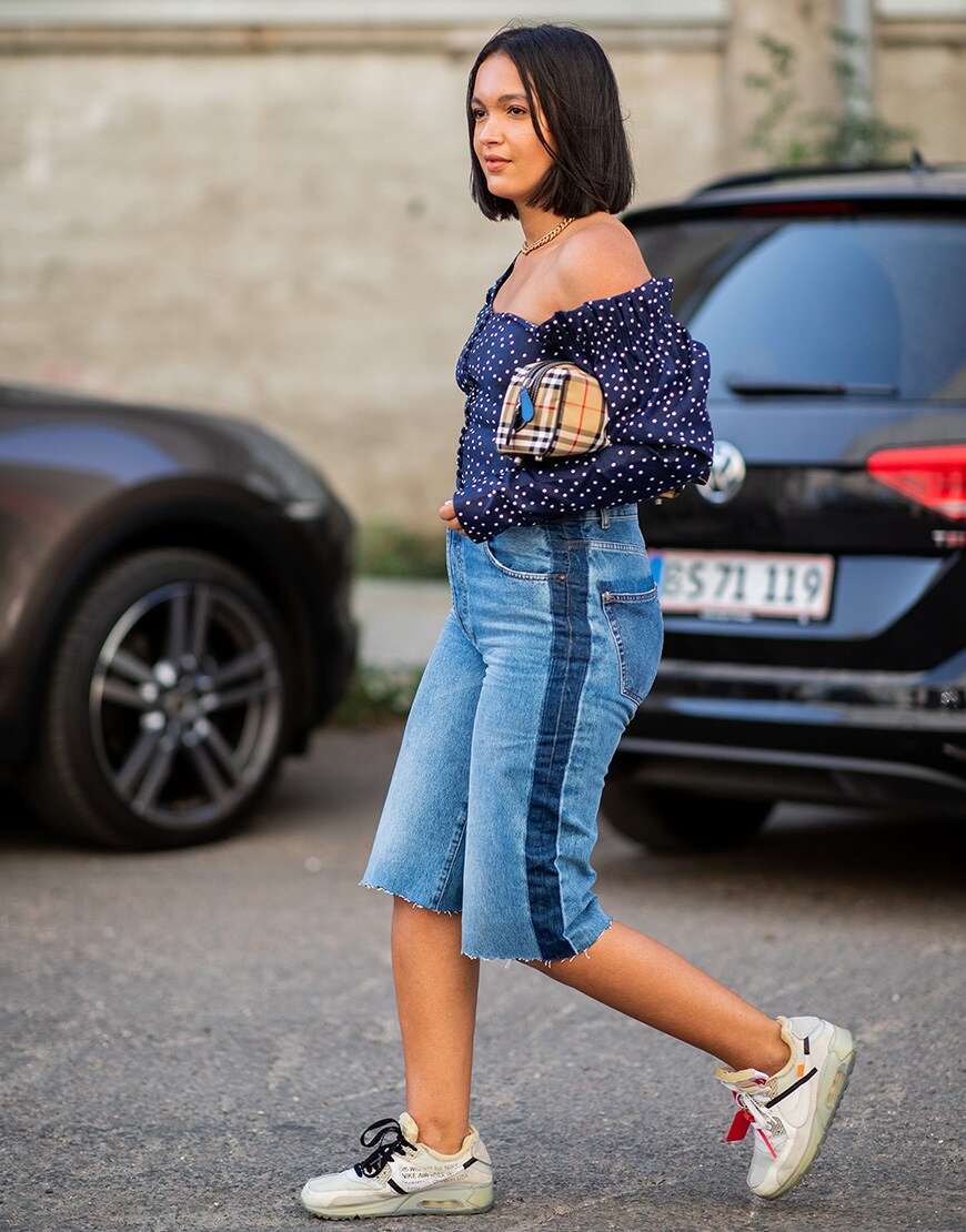 kopenhagen fashion week street style denim