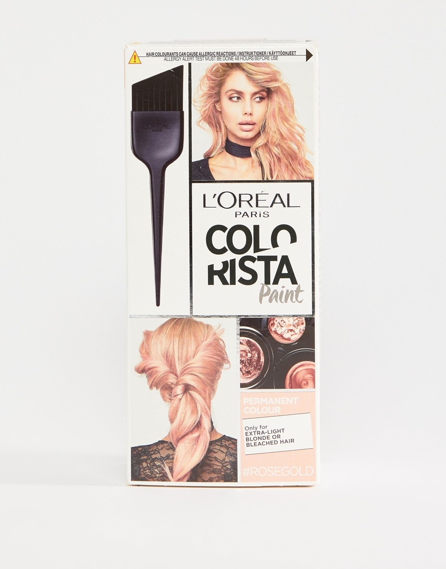L'Oreal Paris rose gold hair paint available at ASOS | ASOS Style Feed