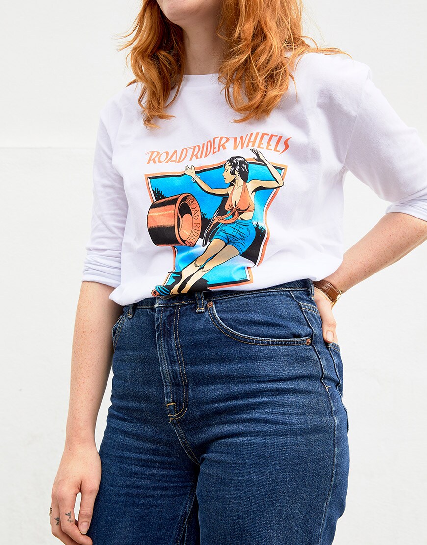 An ASOSer wears a printed T-shirt | ASOS Style Feed
