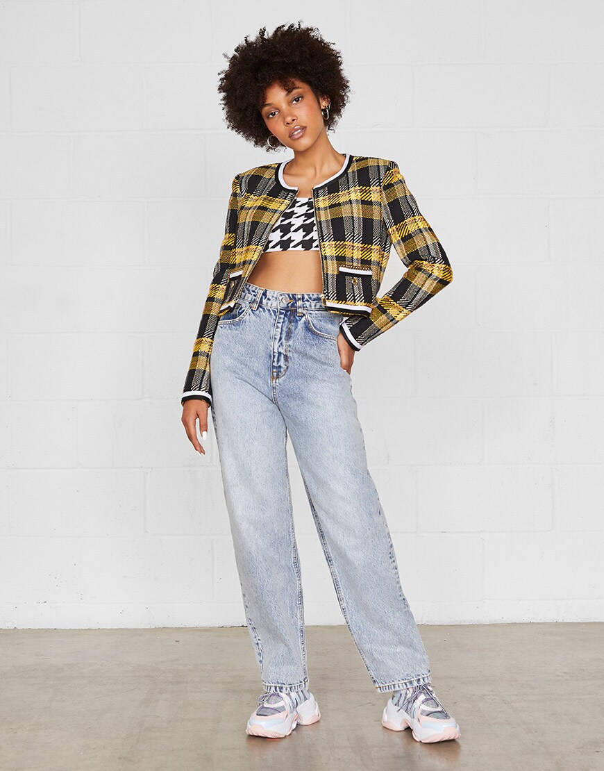 A crop top is a new way to wear bodycon for Autumn Winter 2018 at ASOS 