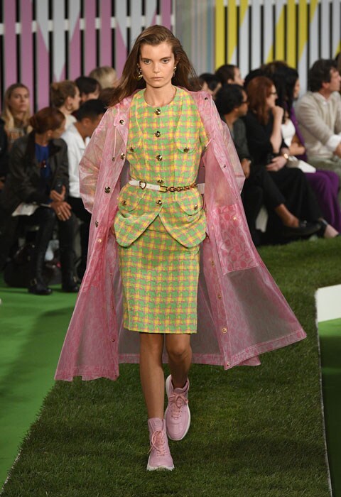 green check nyfw