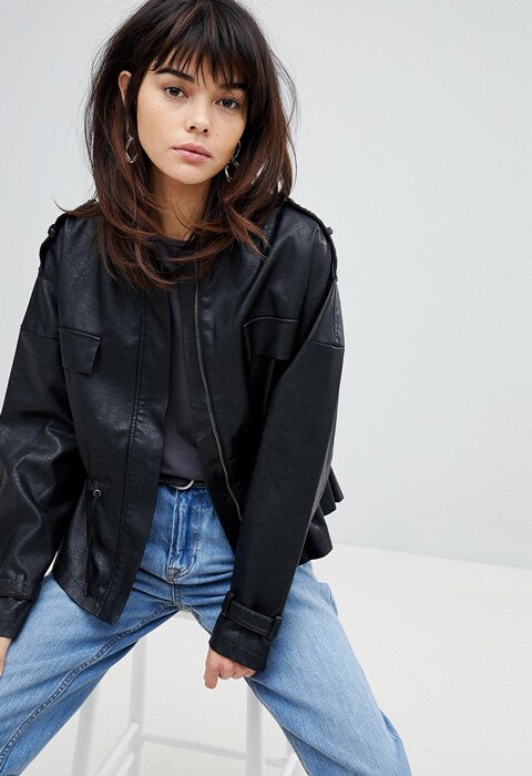 leather jacket