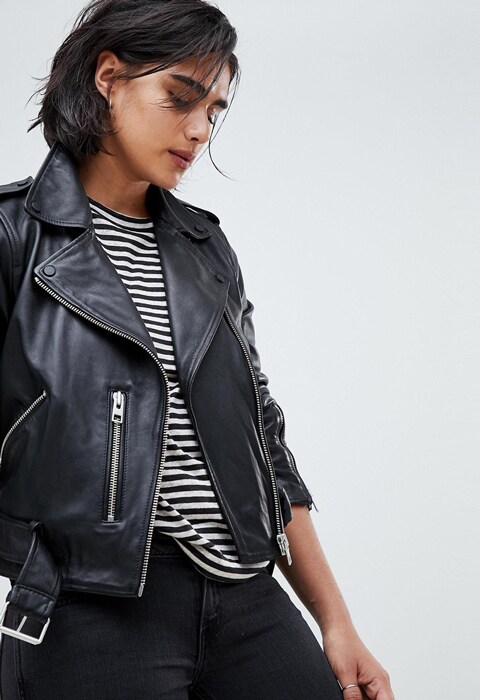 leather jacket