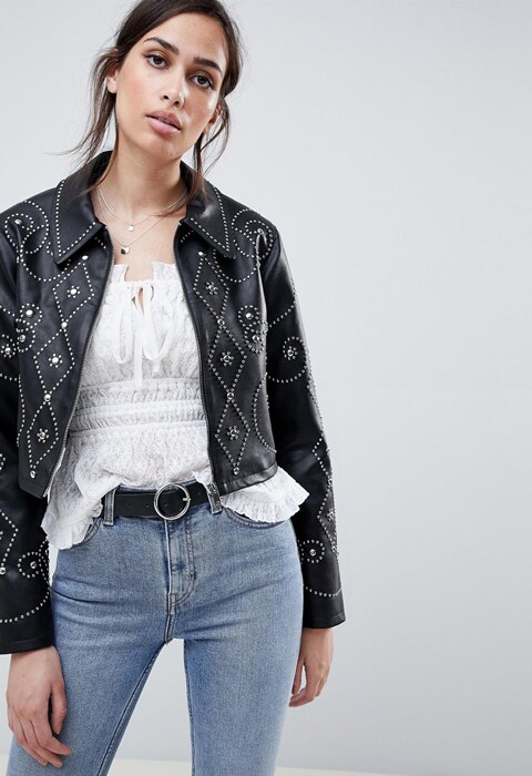 leather jacket
