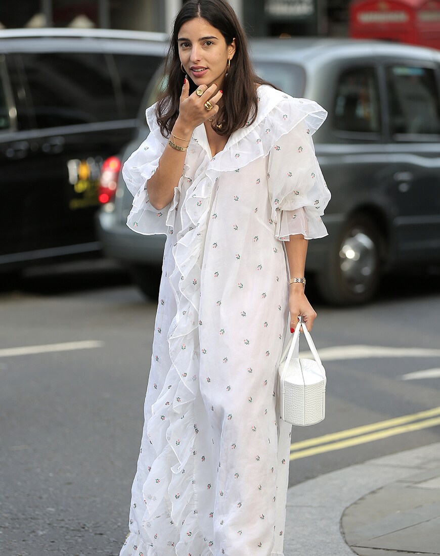 London fashion week street style
