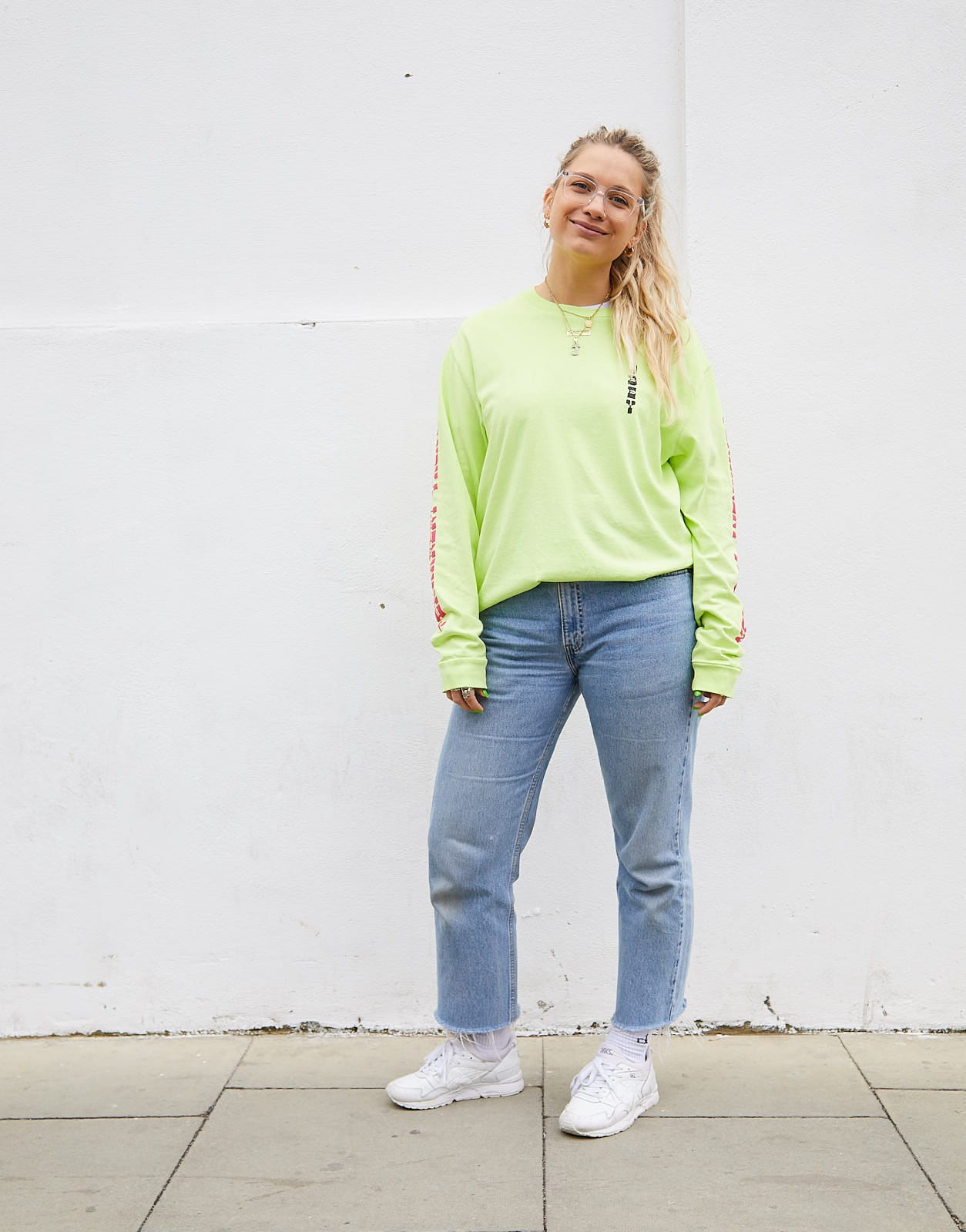 ASOSer Jo in a green top