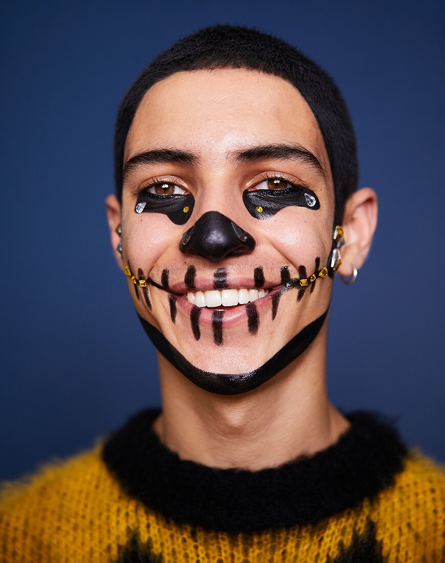 ASOS Halloween skeleton makeup | ASOS Style Feed
