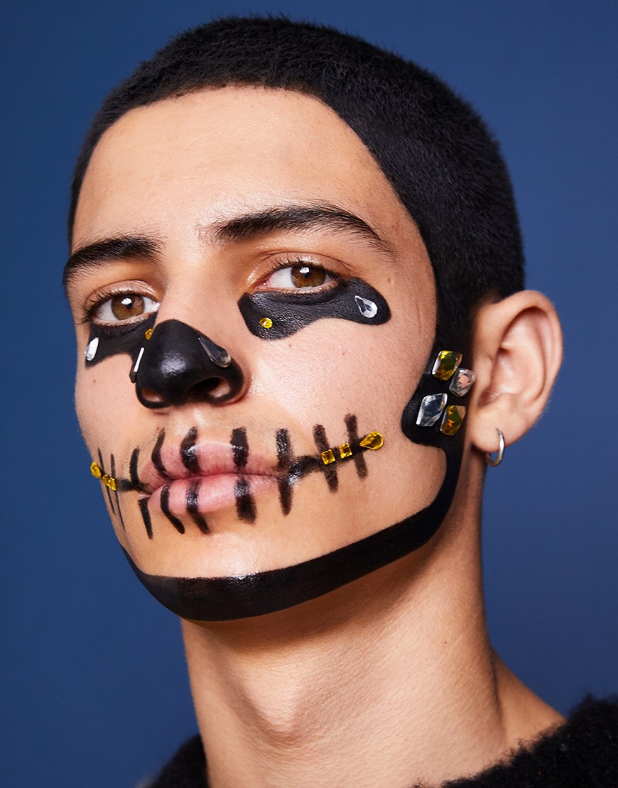 ASOS DESIGN - Kit de maquillage pour Halloween - Hanté pour Squelettes