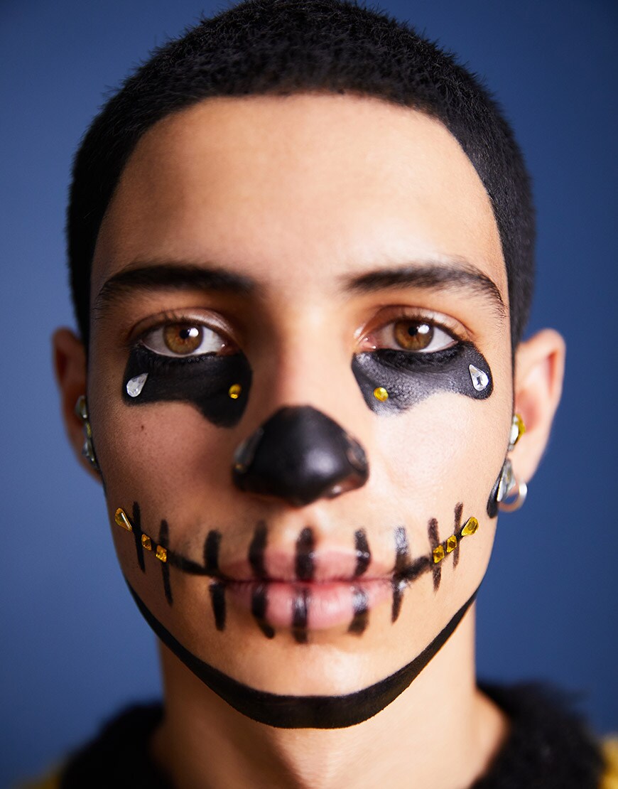 ASOS DESIGN - Kit de maquillage pour Halloween - Hanté pour squelettes