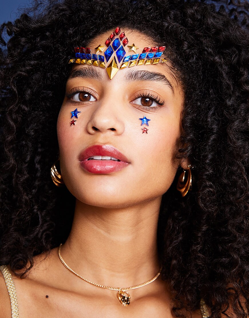 Wonder Woman face decorations from The Gypsy Shrine available at ASOS | ASOS Style Feed