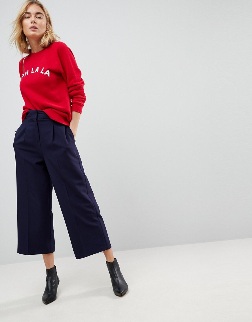 ASOS Tailored - Jupe-culotte minimaliste