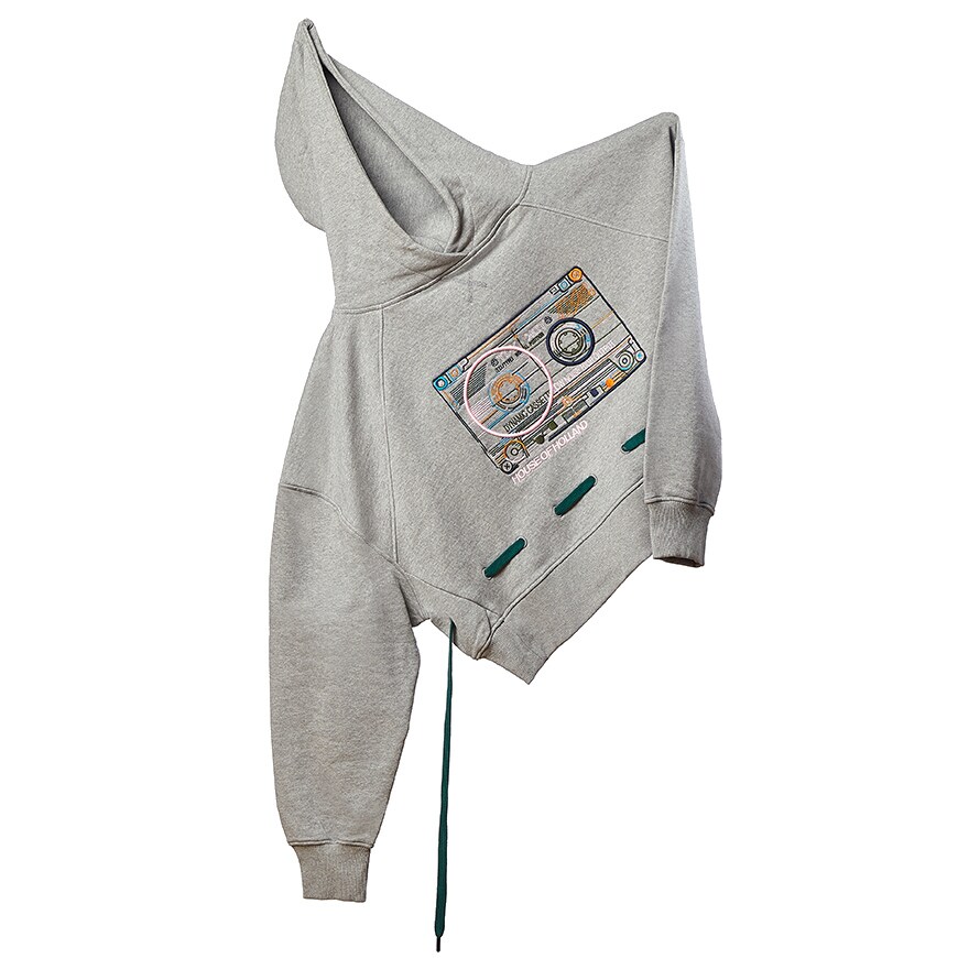 Hoodie gris chiné House Of Holland