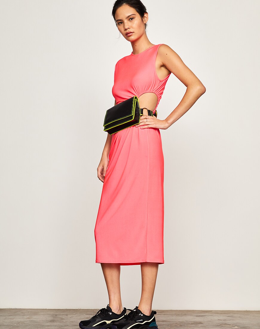 Neon dress available at ASOS | ASOS Style Feed