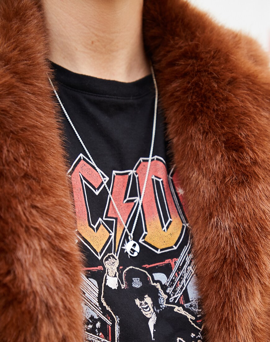 Brown faux fur coat available at ASOS | ASOS Style Feed