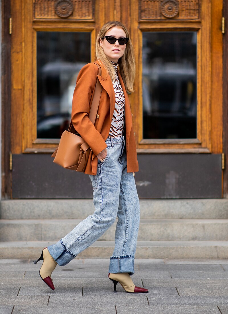 Street style imagery of acid-wash jeans | ASOS Style Feed