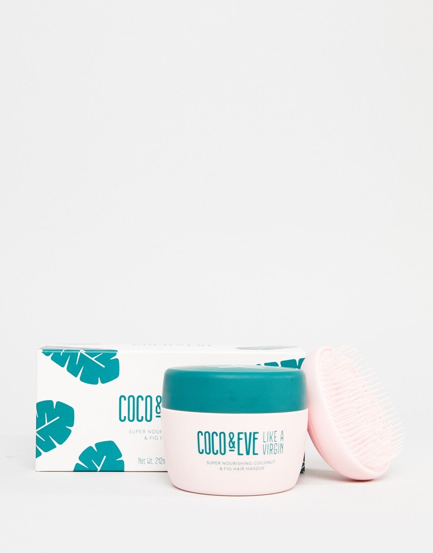 Coco & Eve Like A Virgin Super Nourishing Coconut & Fig Hair Masque  on ASOS | ASOS Style Feed