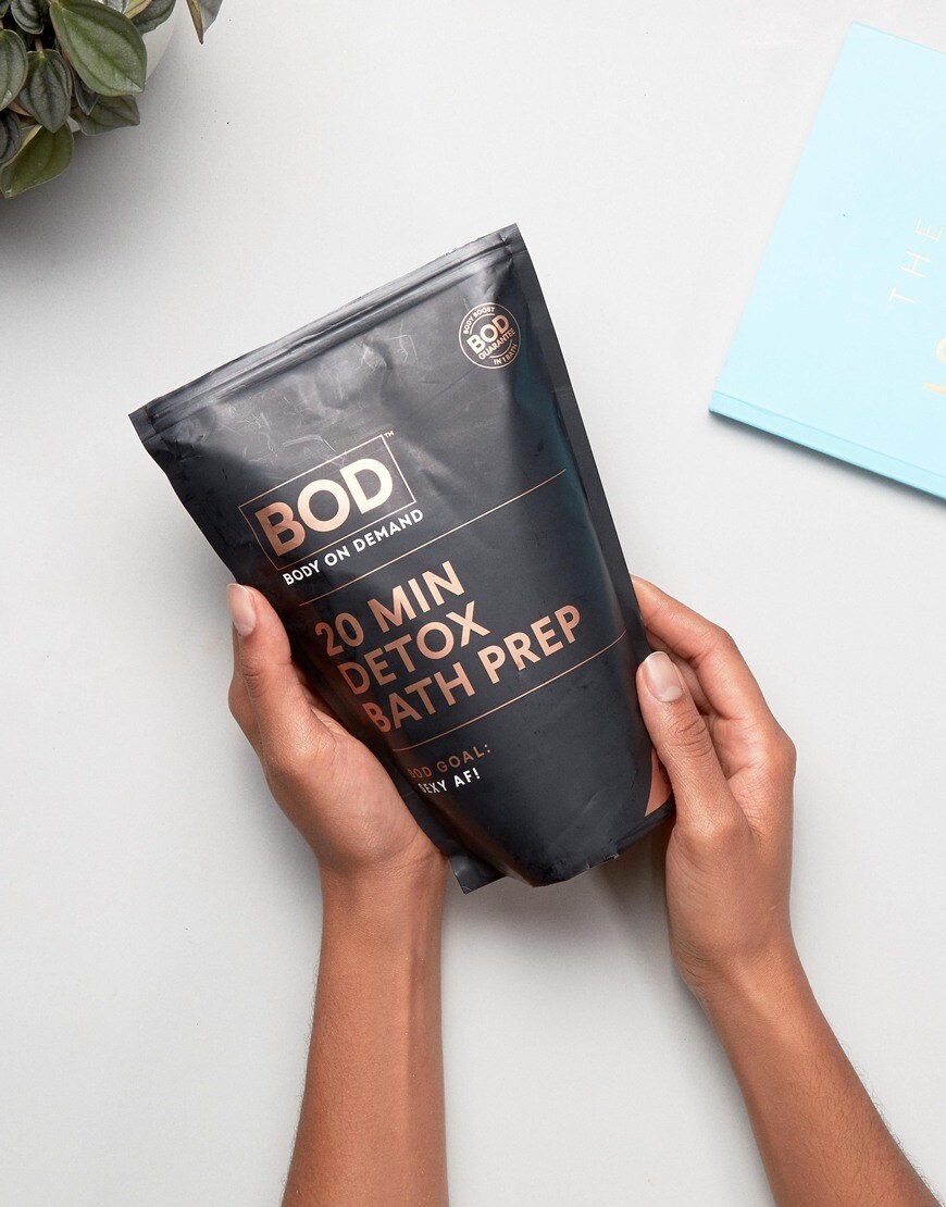 BOD - Sel de bain détox au charbon 20 min