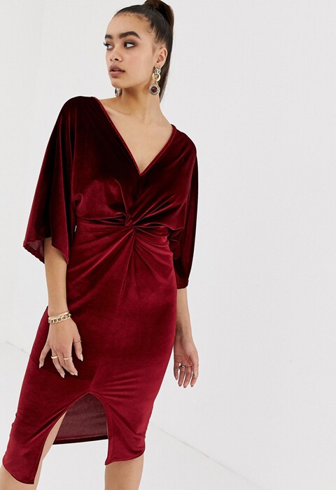 velvet dress
