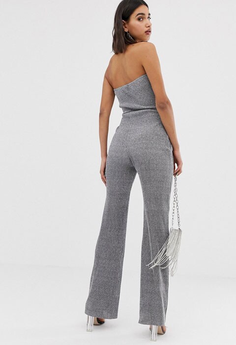 silver jumpsuit