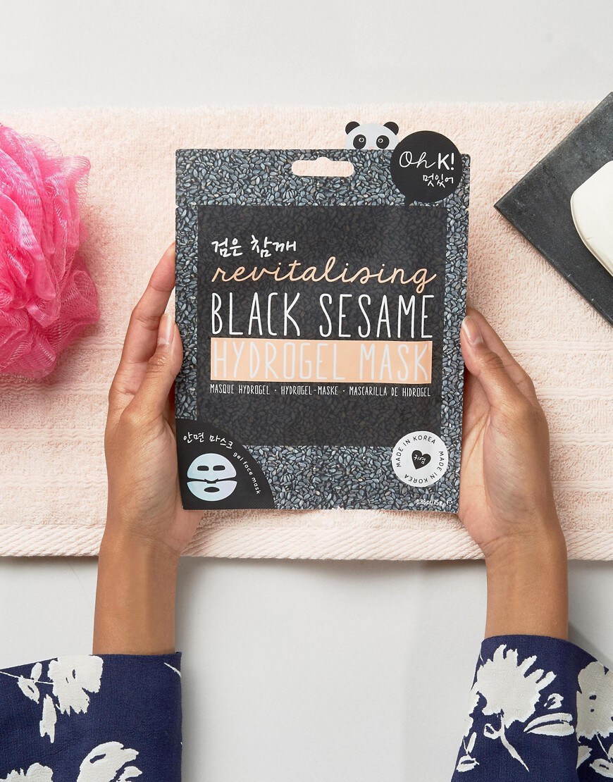 Oh K! Revitalises Skin Black Sesame Gel Mask | ASOS Fashion & Beauty Feed