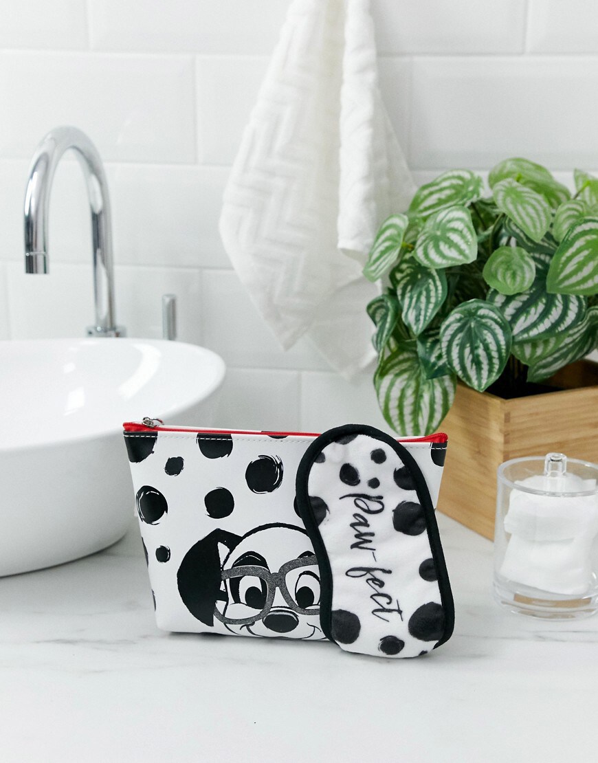 Disney 101 Dalmatians Toiletry bag and Eye Mask | ASOS Fashion & Beauty Feed