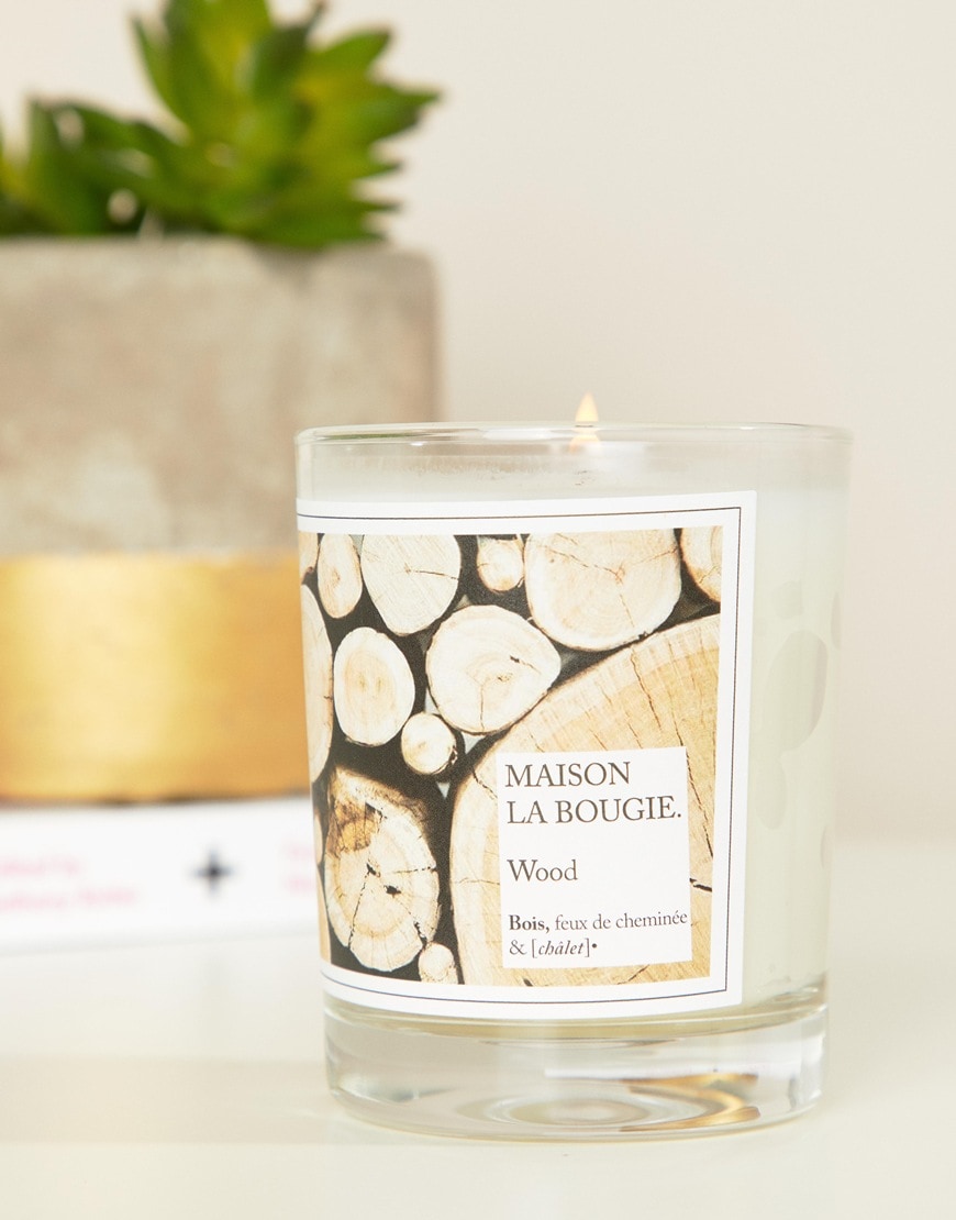 Maison La Bougie wood candle | ASOS Fashion & Beauty Feed