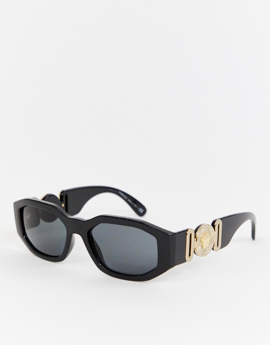 Versace Hexagonal Sunglasses | ASOS Style Feed