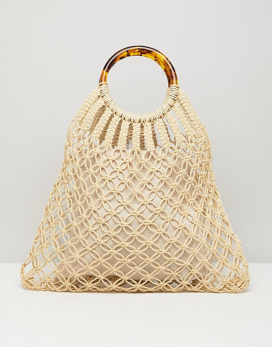 ASOS DESIGN macrame shopper bag | ASOS Fashion & Beauty Feed