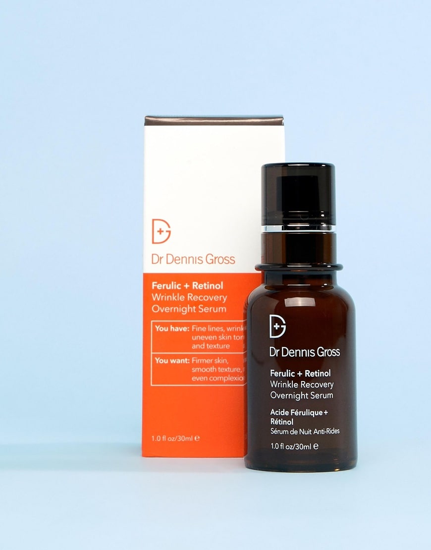 Dr Dennis Gross Ferulic+Retinol Wrinkle Recovery Overnight Serum, available at ASOS | ASOS Style Feed