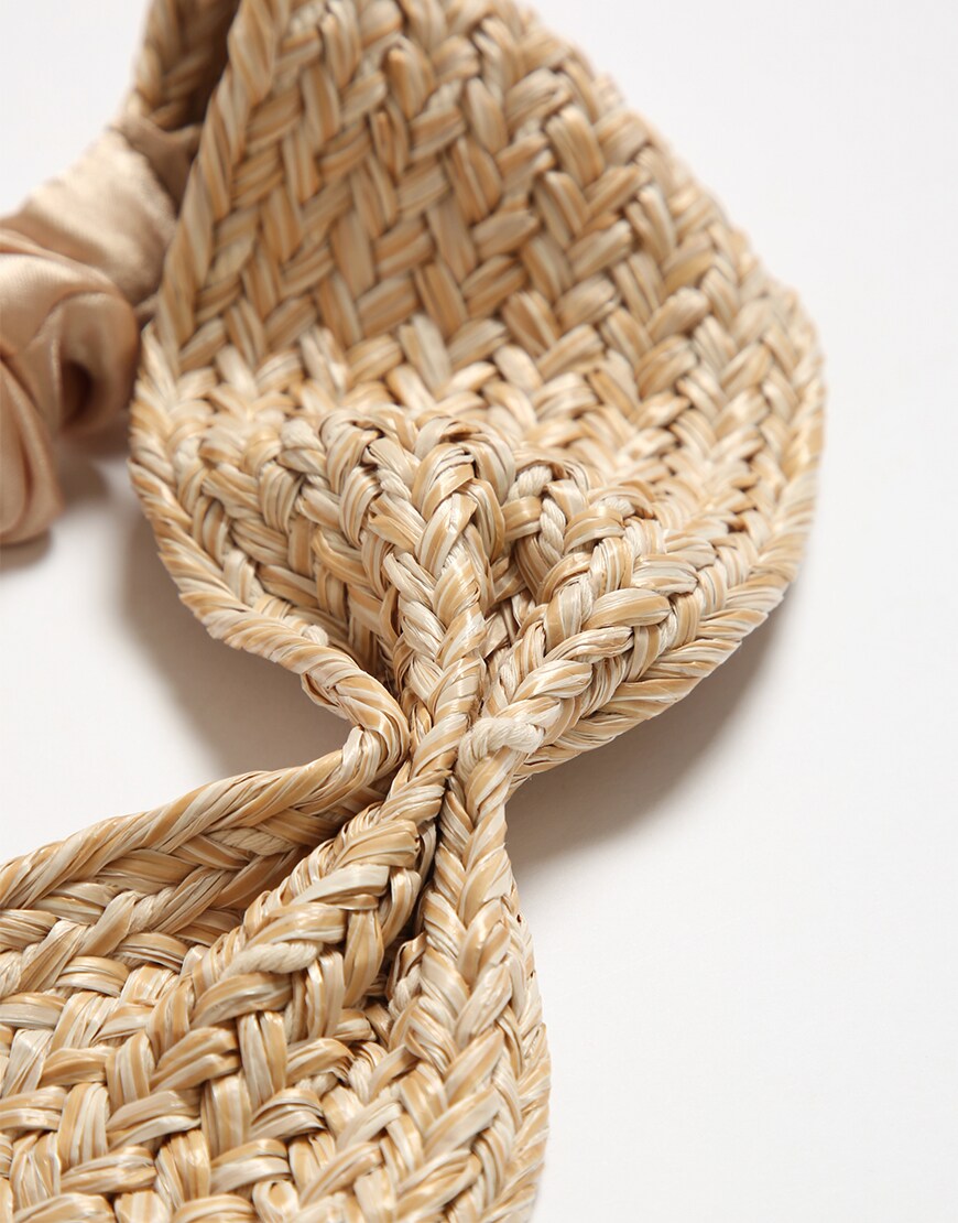 Straw headband available at ASOS | ASOS Style Feed
