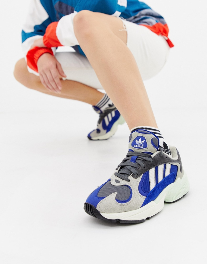 Adidas Originals - Yung'1 - Baskets - Gris multicolore