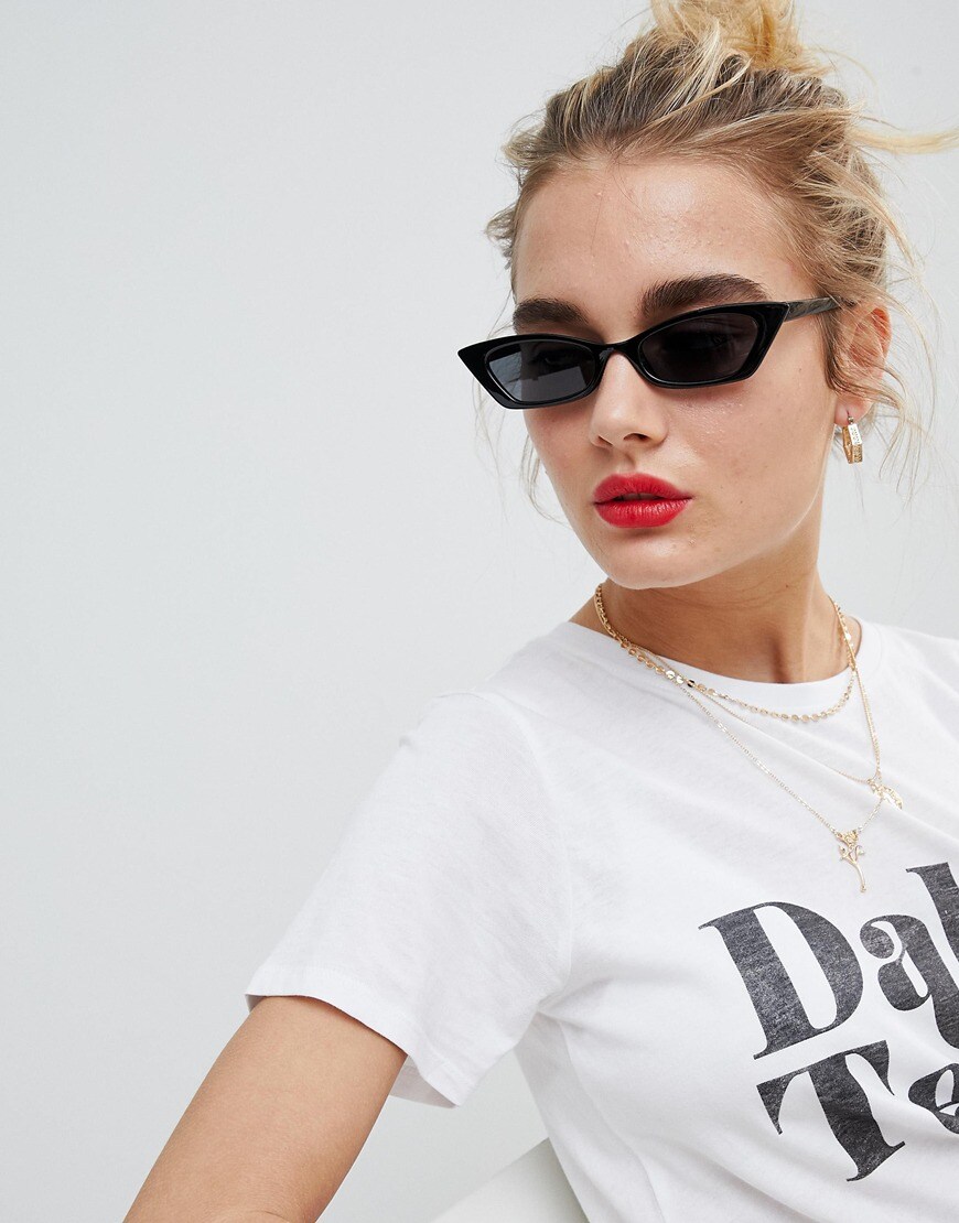 ASOS DESIGN cat-eye sunglasses | ASOS Fashion & Beauty Feed