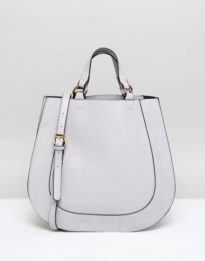 ASOS DESIGN saddle shopper bag | ASOS Fashion & Beauty Feed