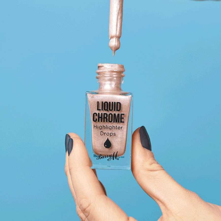 Barry M Liquid Chrome Highlighter Drops  | ASOS Style Feed