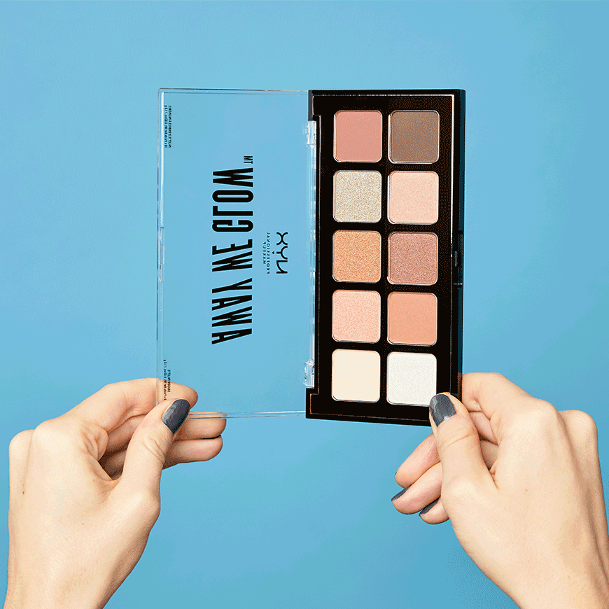 NYX Professional Makeup Away We Glow Shadow Palette | ASOS Style Feed