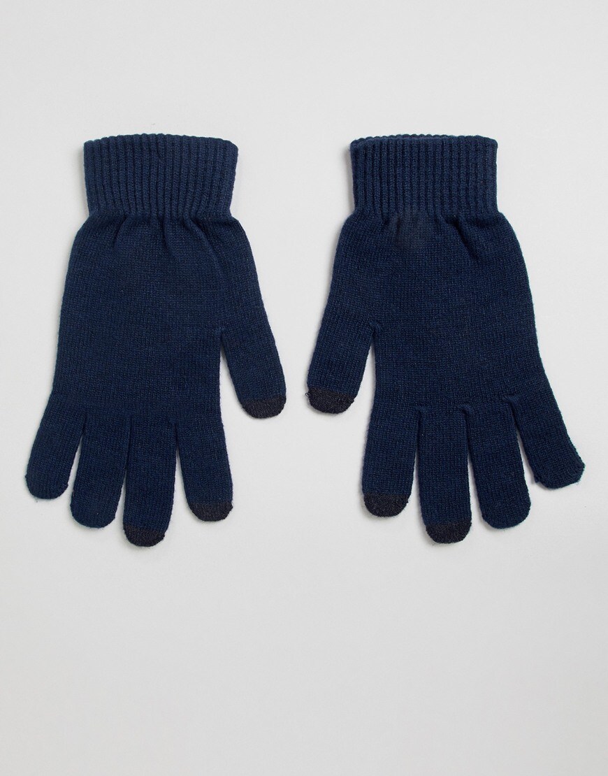 ASOS DESIGN touchscreen gloves in recycled polyester | ASOS Fashion & Beauty Feed