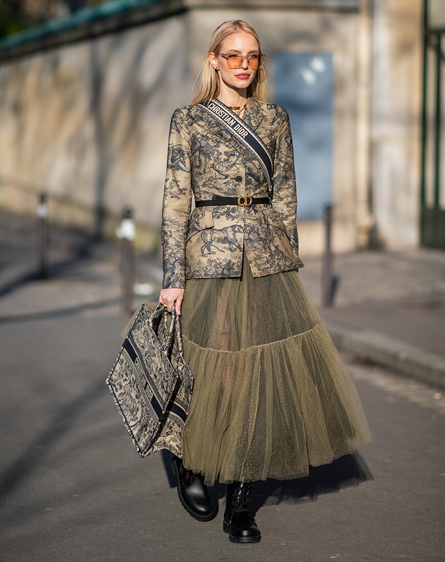 Street style look from Christian Dior | ASOS Style Feed