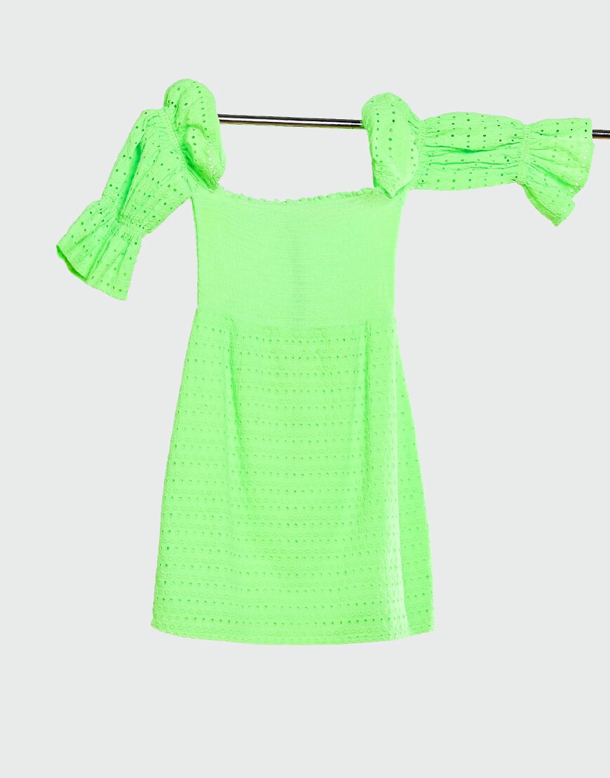 Neon dress available at ASOS | ASOS Style Feed