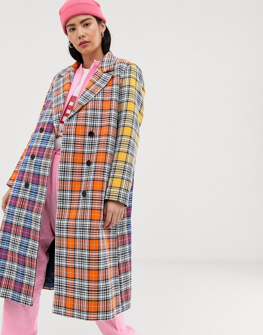 Mads Norgaard check jam coat | ASOS Style Feed