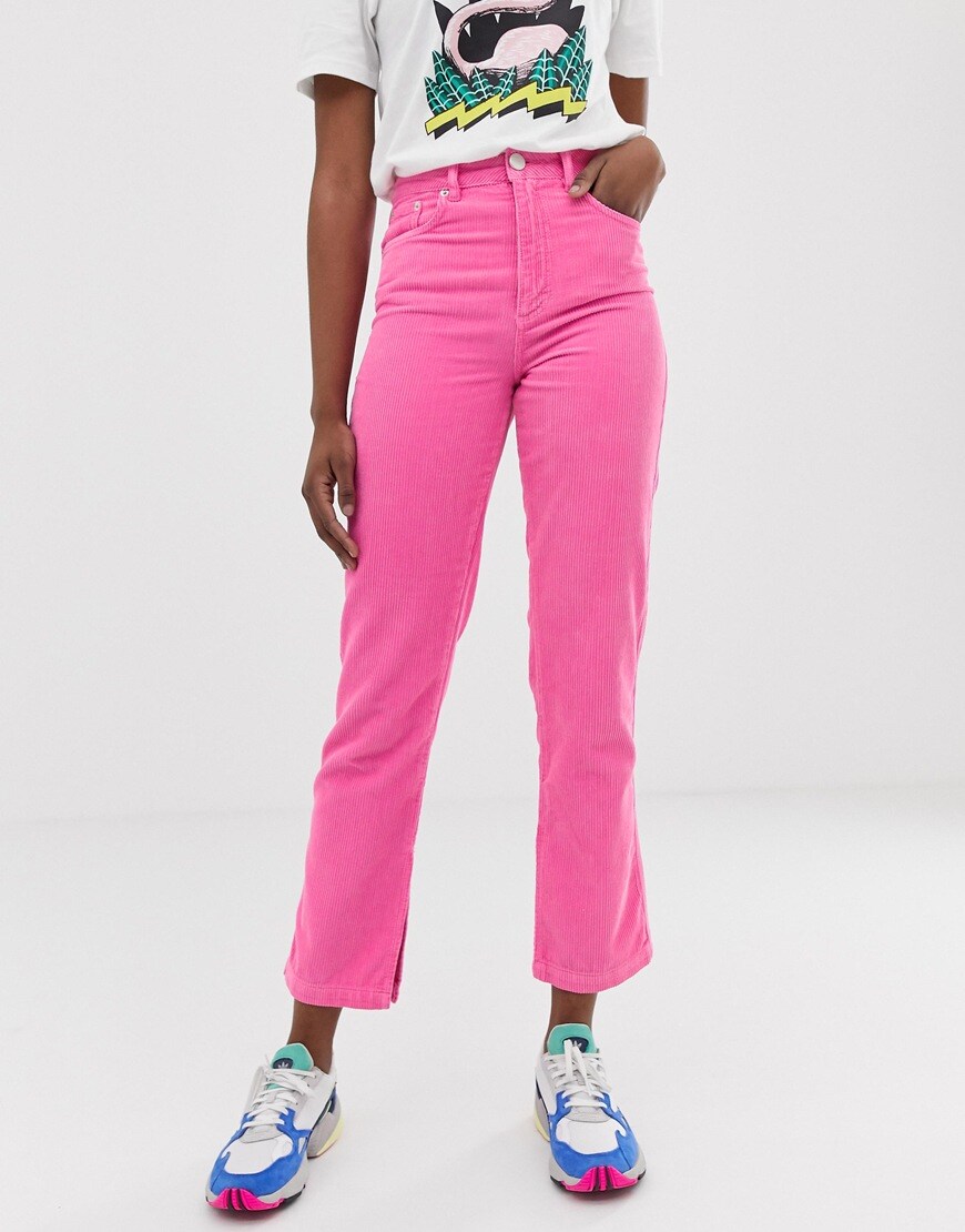 ASOS DESIGN pink jeans | ASOS Style Feed