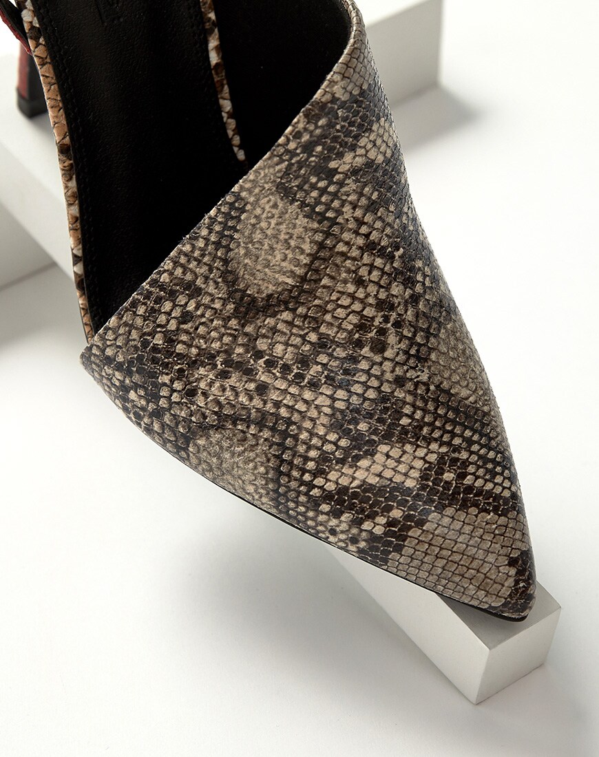 Snake print heel available at ASOS | ASOS Style Feed