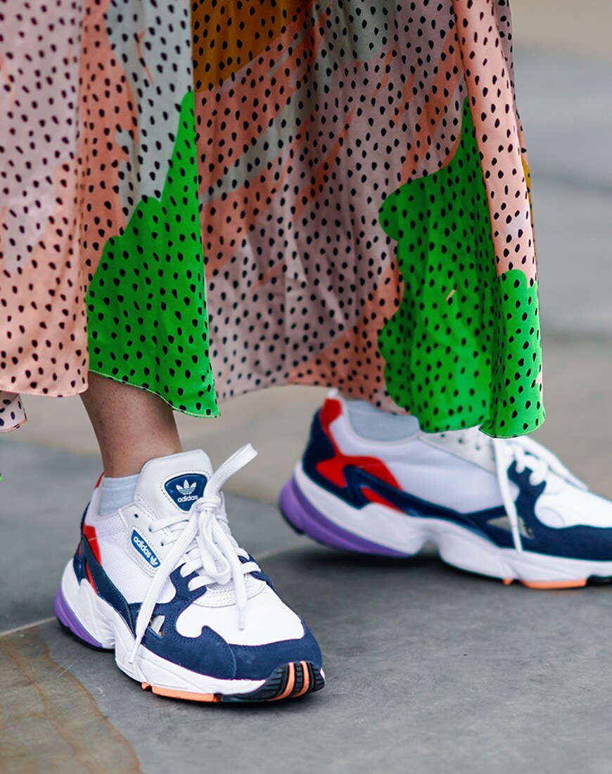 Street style image of trainers | ASOS Style Feed