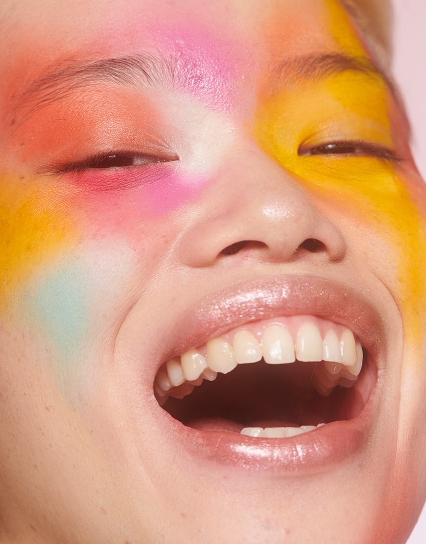 Mardi Gras Face + Body look available on ASOS | ASOS Style Feed