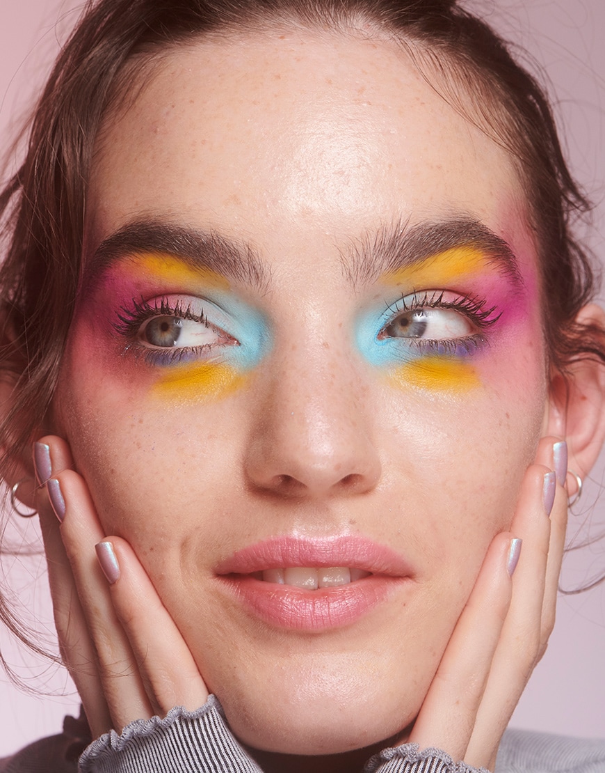 Mardi Gras Face + Body look available on ASOS | ASOS Style Feed
