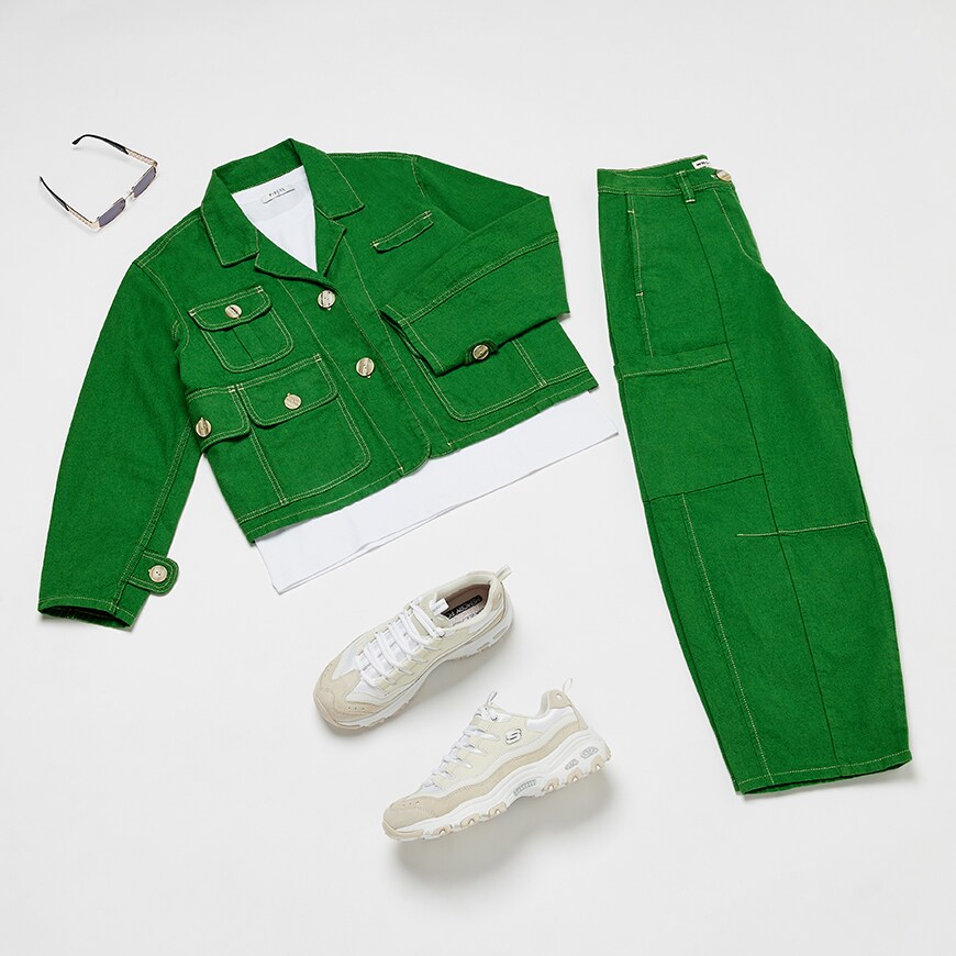 An all-green outfit ready for St Patrick's Day | ASOS Style Feed