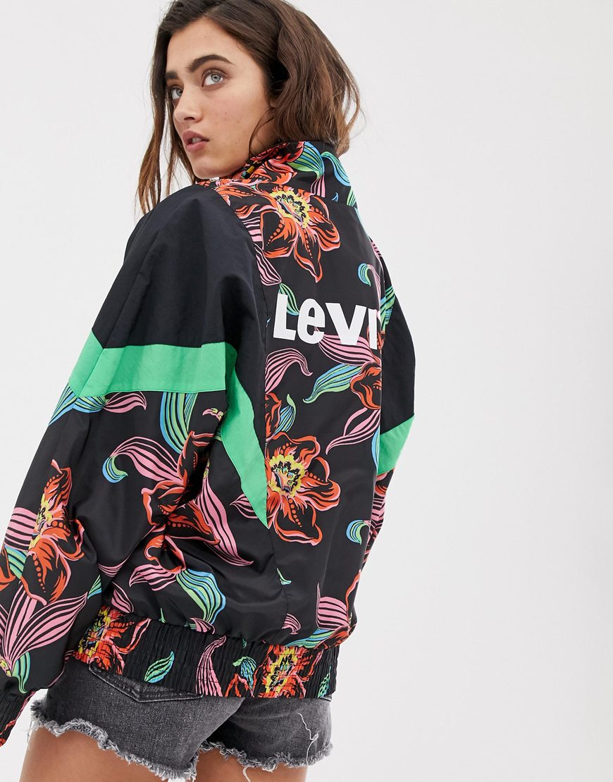 Levi's tropical-print windbreaker | ASOS Style Feed