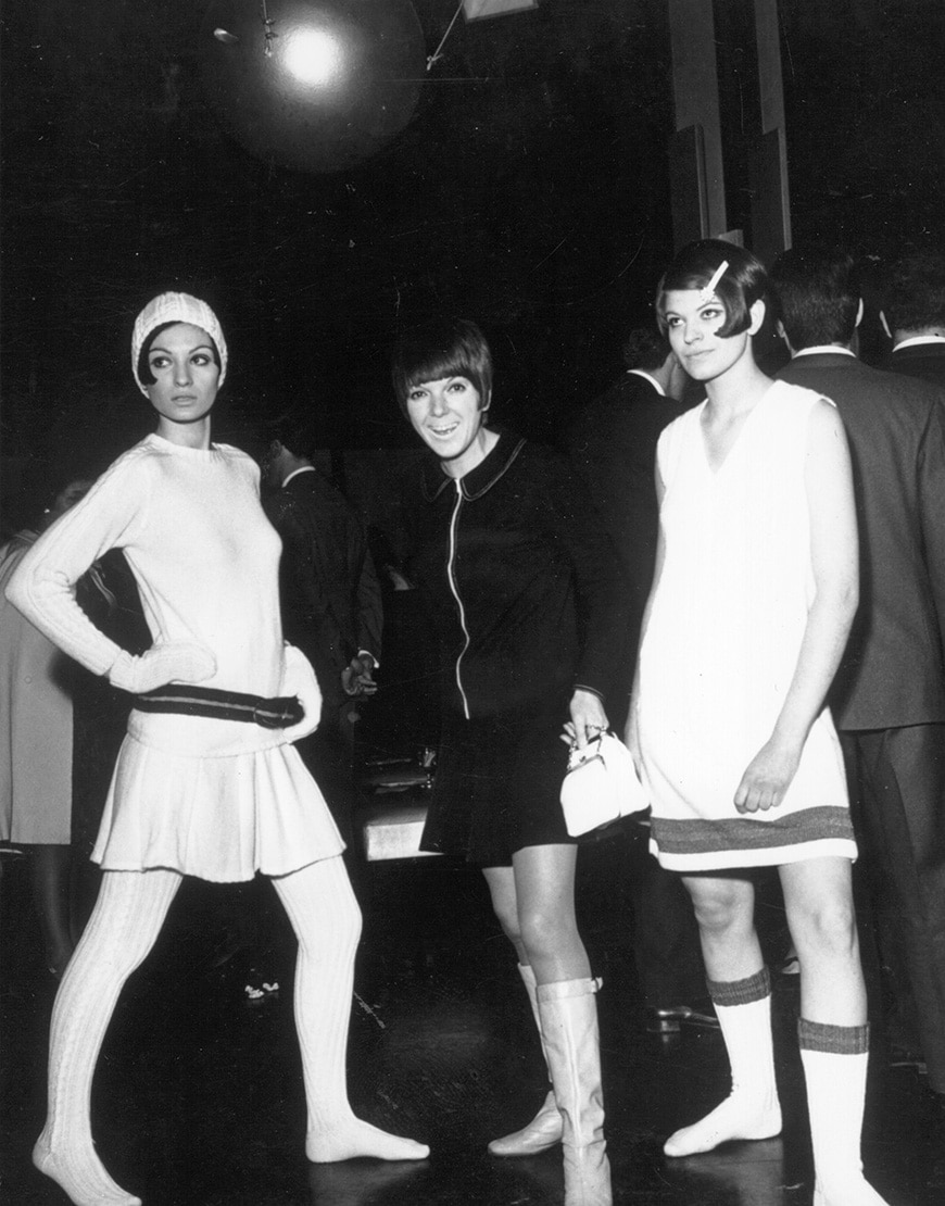 An archive image of Mary Quant mini skirts | ASOS Style Feed