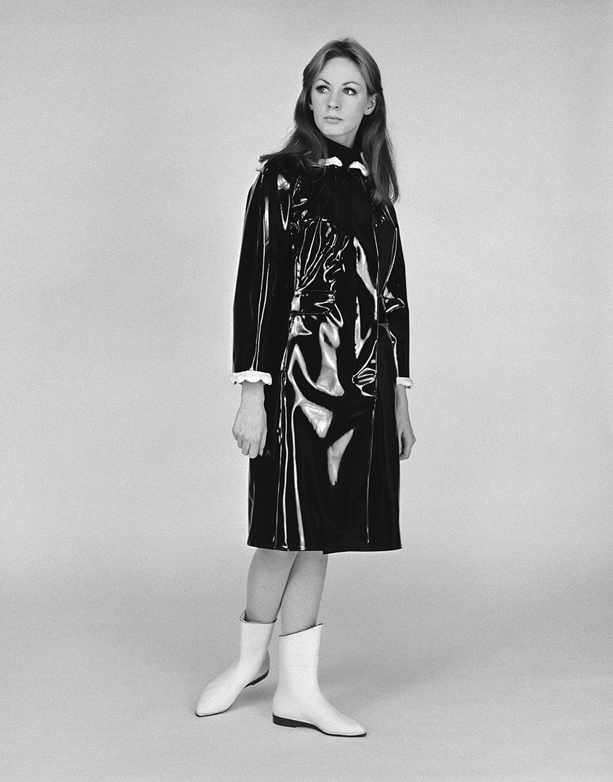 An archive image of a Mary Quant PVC look | ASOS Style Feed