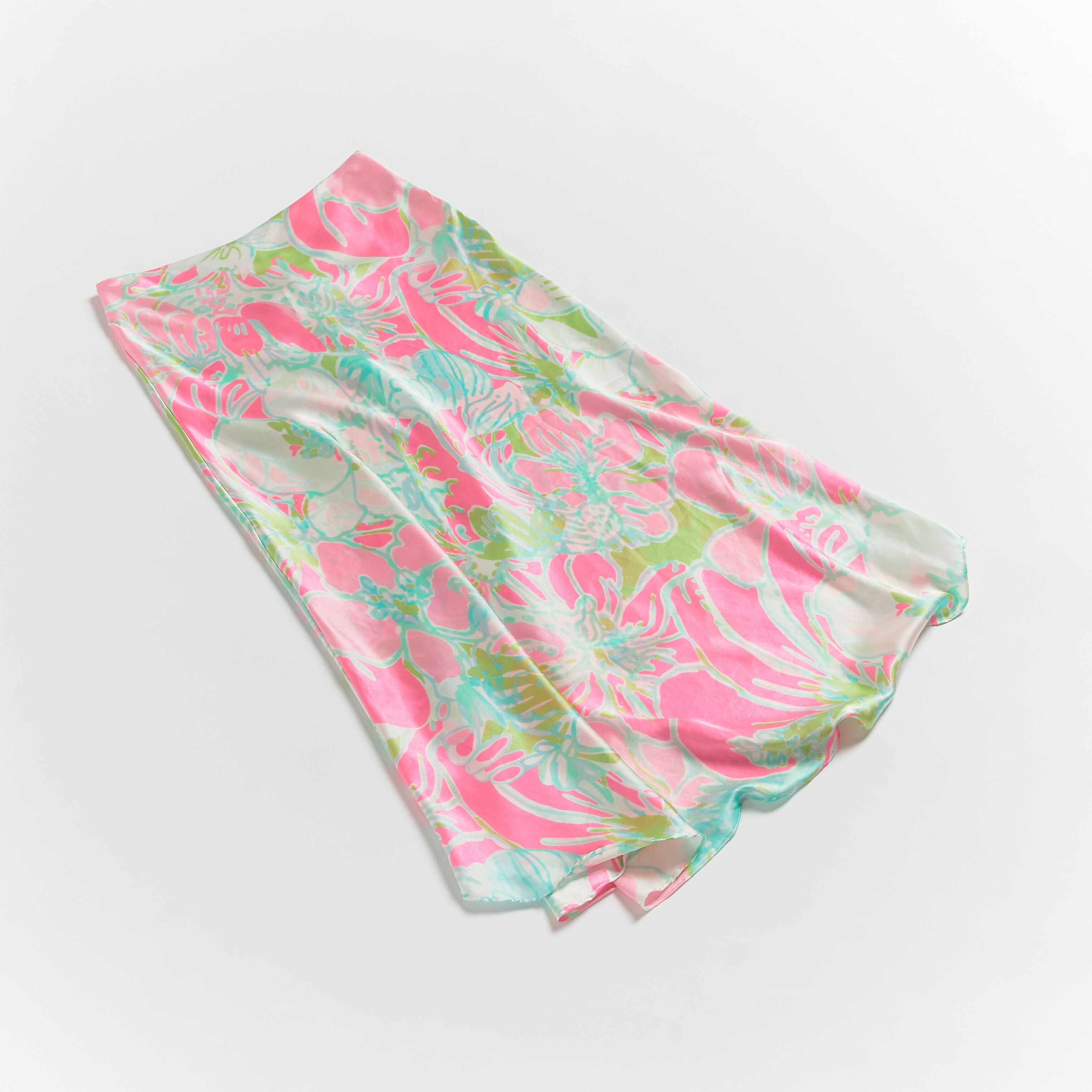 Tropical print silk skirt available at ASOS | ASOS Style Feed