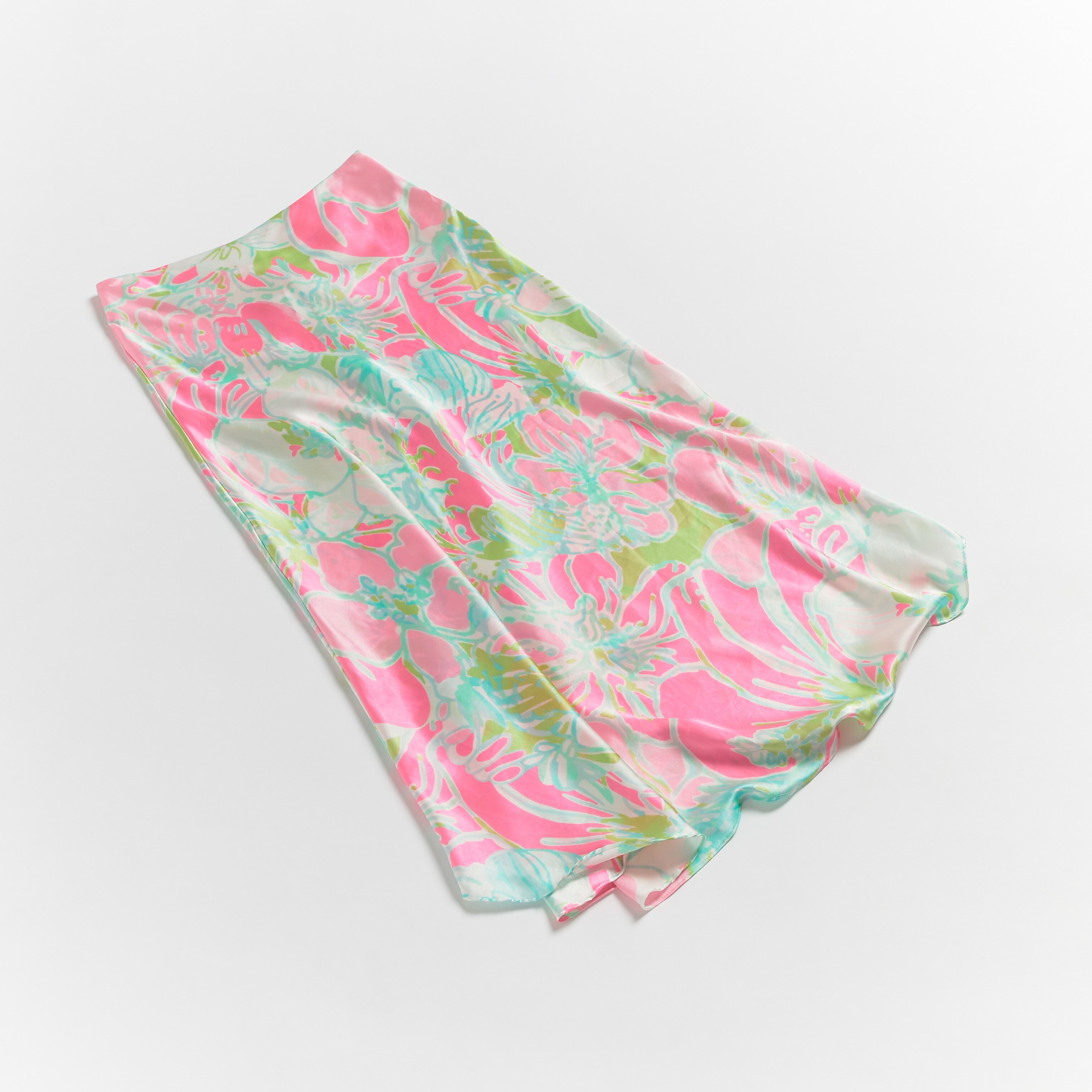 Tropical print silk skirt available at ASOS | ASOS Style Feed
